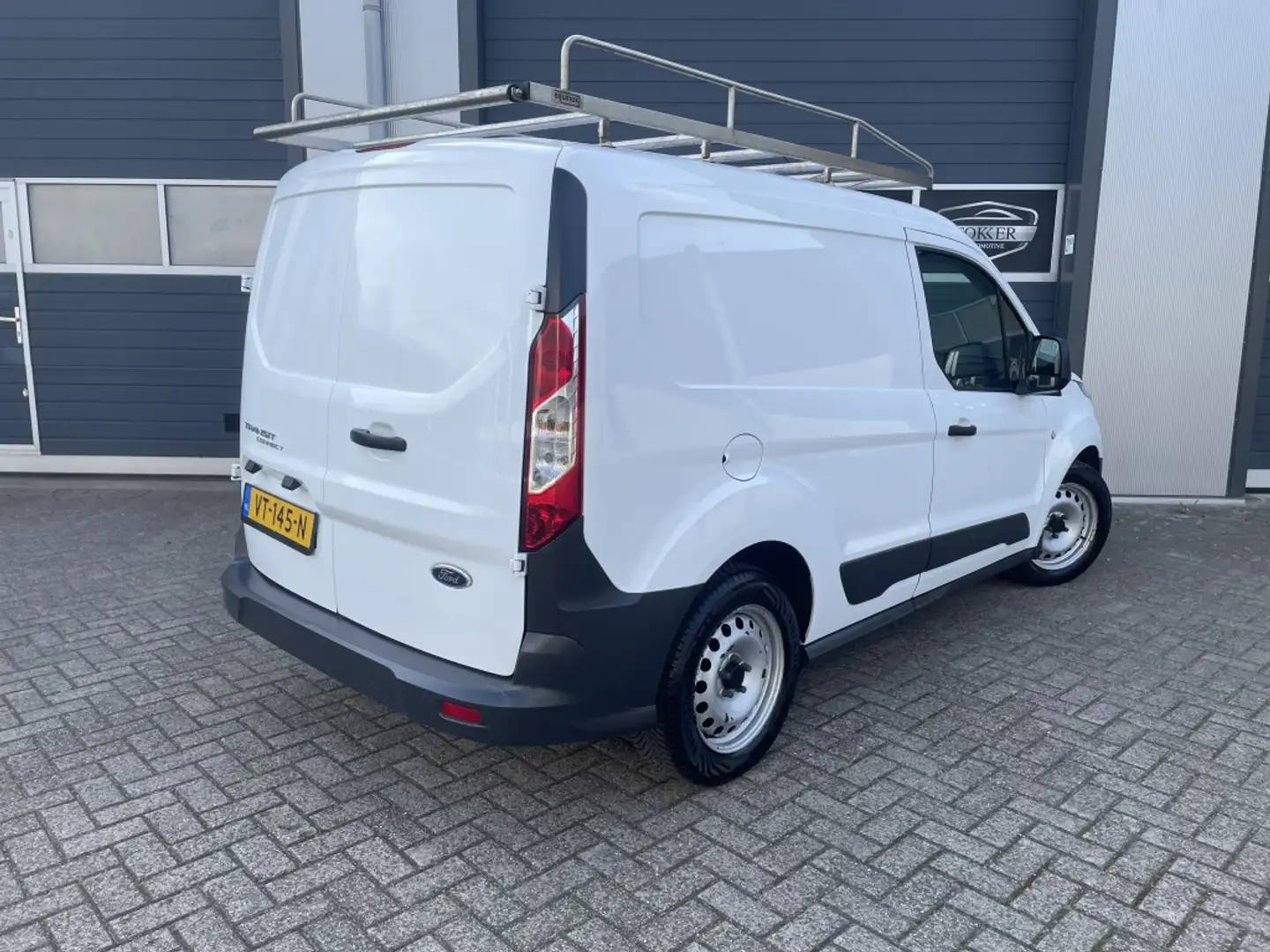 Ford Transit Connect 1.6 TDCI L1 Ambiente Cruise NAP Airco imperiaal Wit - 2