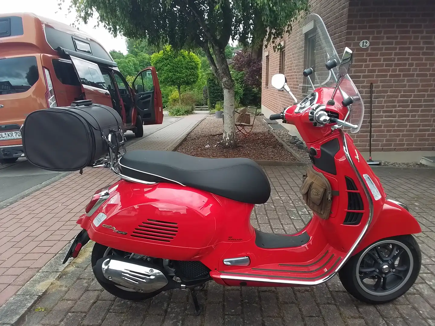 Vespa 125 Super Gts 125 Roşu - 1