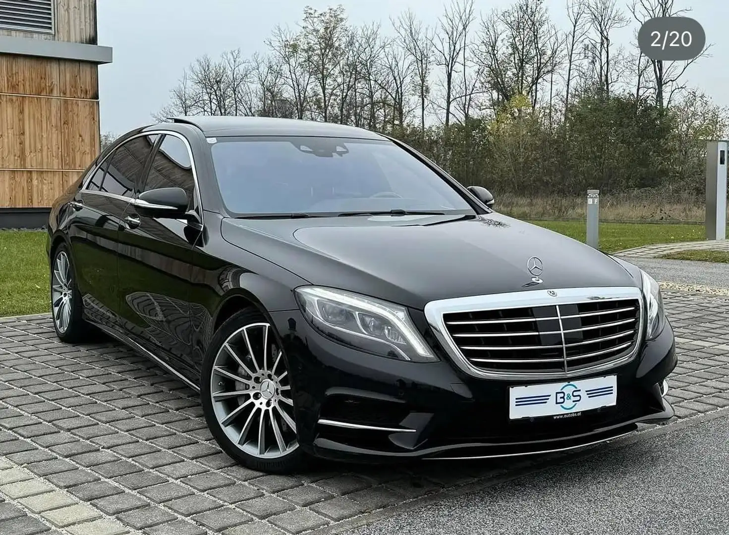 Mercedes-Benz S 350 S350d LANG 4MATIC *AMG, FOND, MEGA-VOLL* Schwarz - 1
