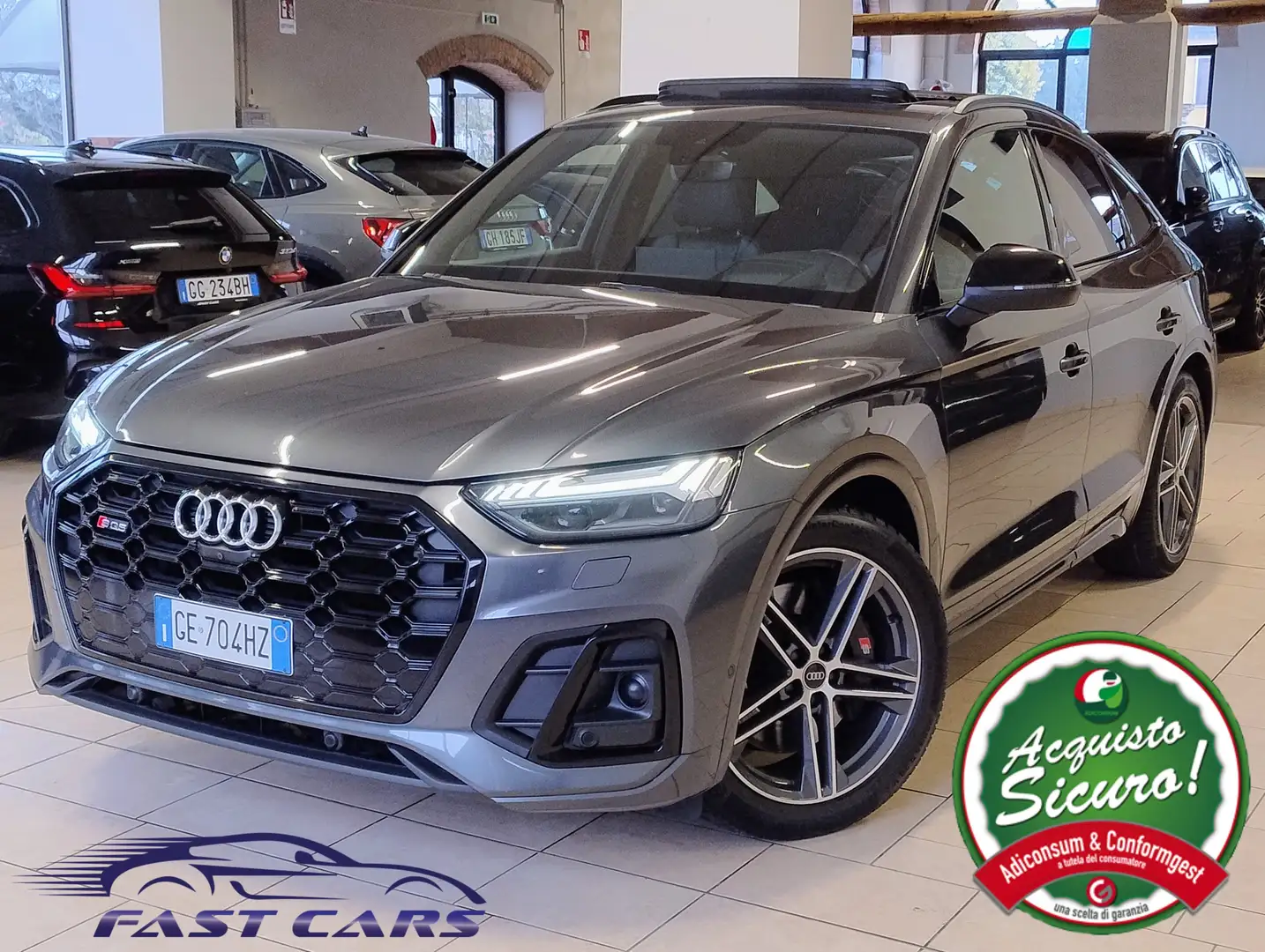 Audi SQ5 SPORTBACK quattro tiptronic *TETTO*B&O*HUD*MATRIX Gris - 1
