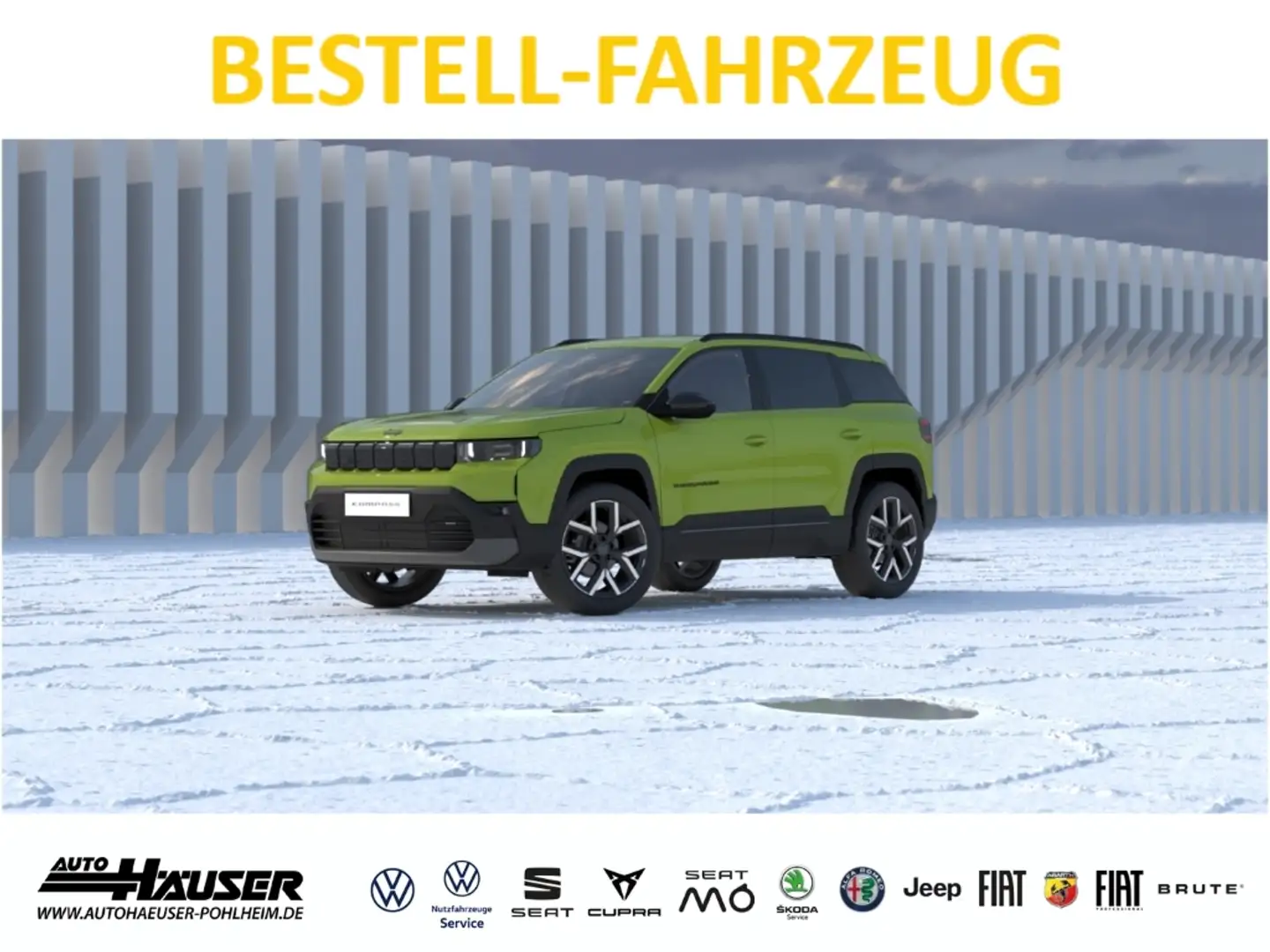 Jeep Compass Elektro First Edition 74 kWh 213PS 2026 Zielony - 2