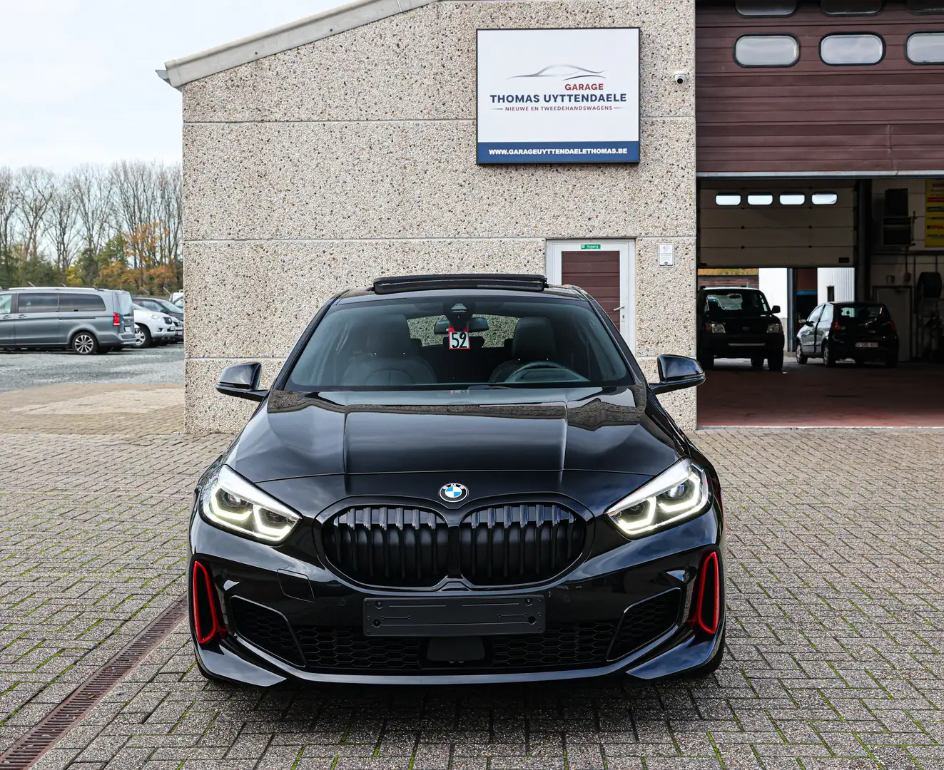 BMW 128 ZETELVERWARMING*CAMERA*PANO-DAK*ELECTRISCHE-KOFFER Nero - 2