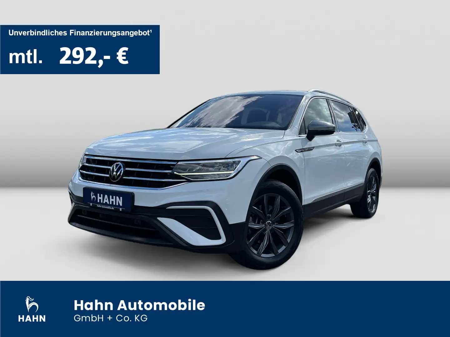 Volkswagen Tiguan Allspace 2.0TDI DSG Life AHK Cam LED Navi Weiß - 1