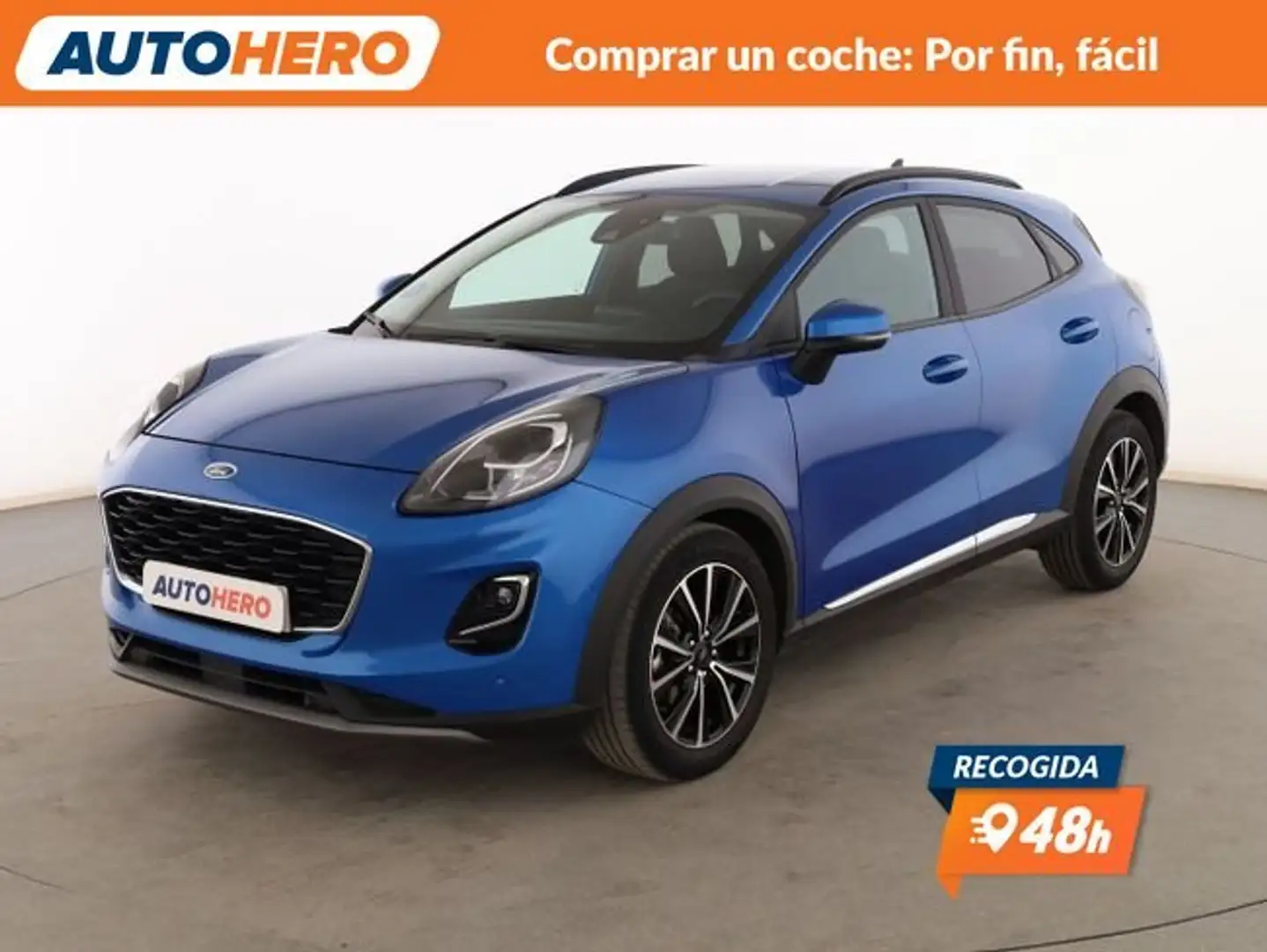 Ford Puma 1.0 EcoBoost Mild-Hybrid Titanium Design Azul - 1