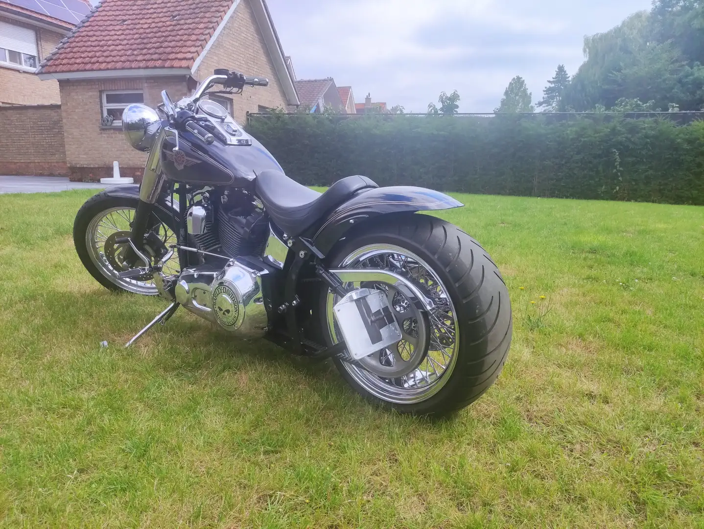 Harley-Davidson Fat Boy Zwart - 2