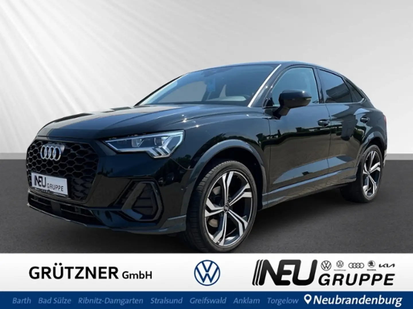Audi Q3 35 TFSI Sportback Navi, RFK, WP, AHK,Telefon, Ban Zwart - 1