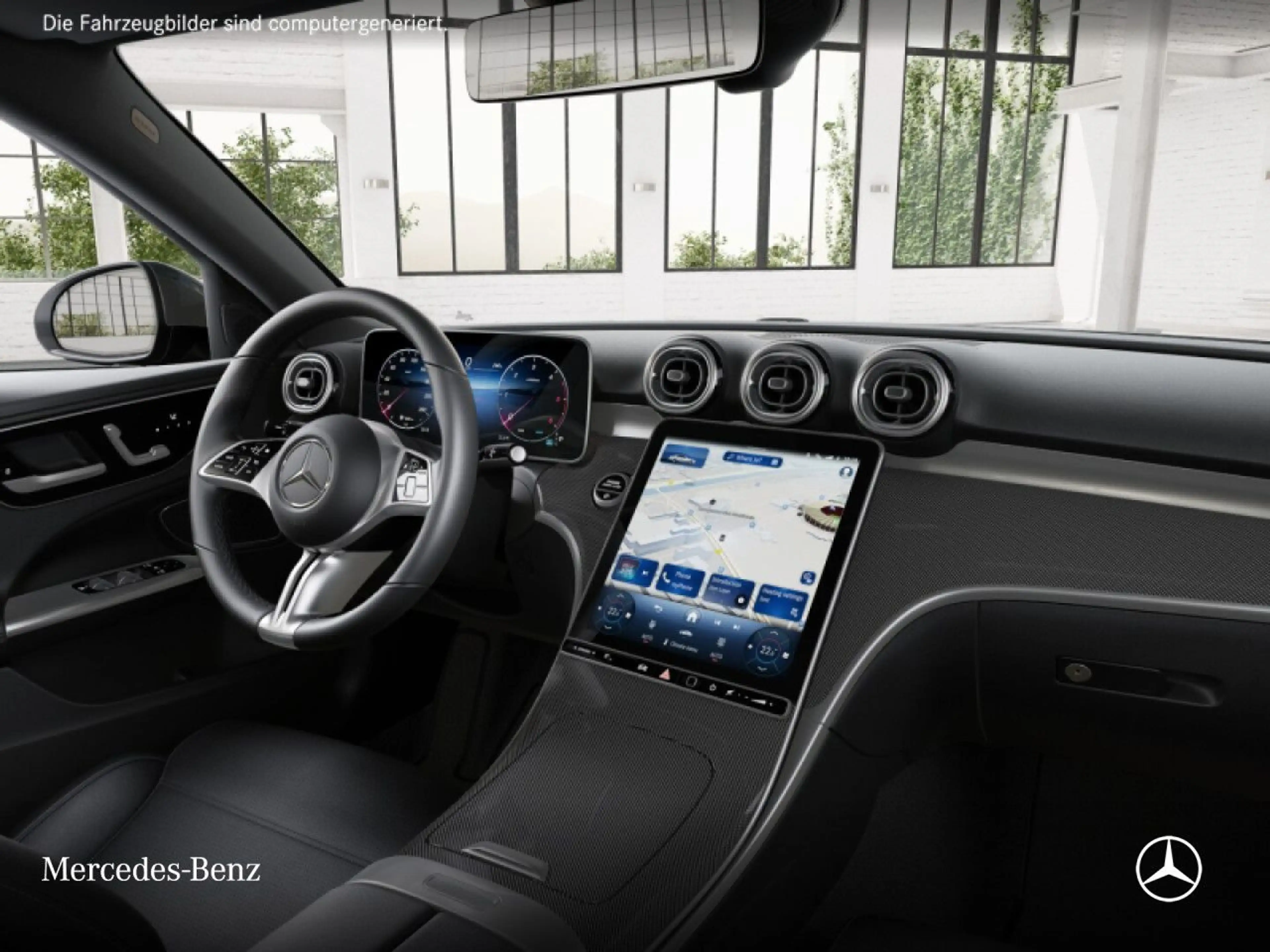 Mercedes-Benz C 200 d AVANTG+360+AHK+LED+TOTW+KEYLESS+9G — photo 10