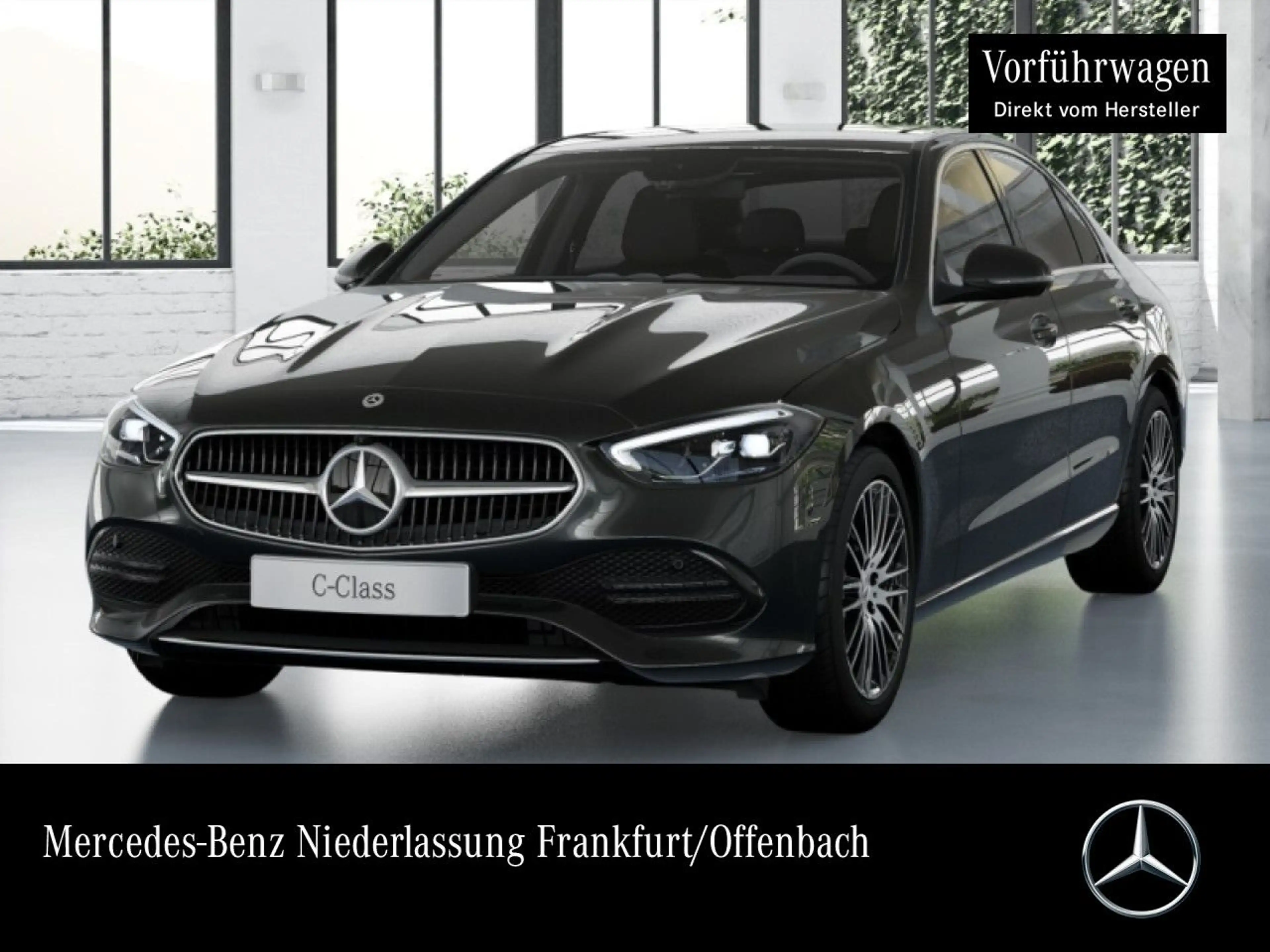 Mercedes-Benz C 200 d AVANTG+360+AHK+LED+TOTW+KEYLESS+9G