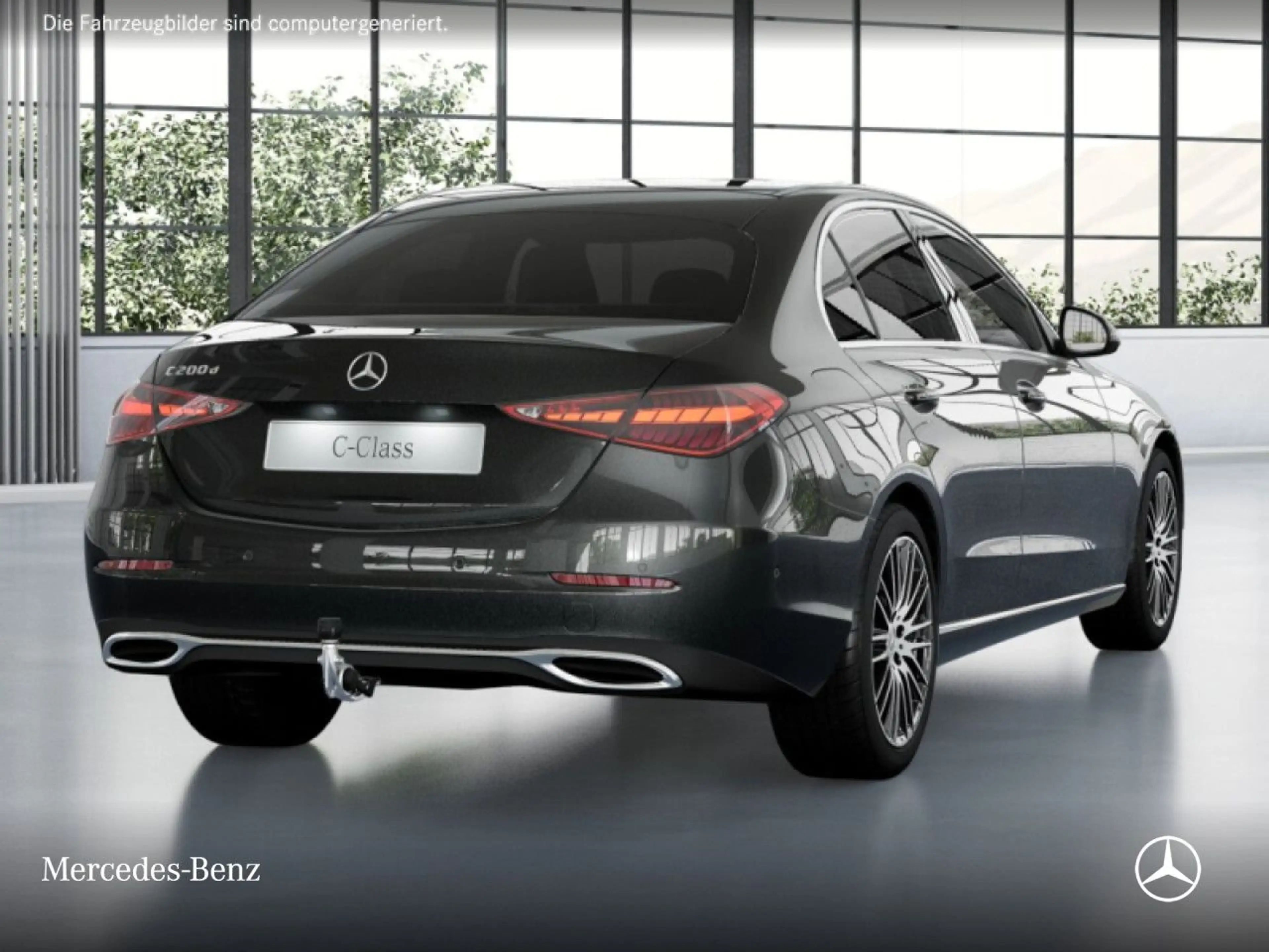 Mercedes-Benz C 200 d AVANTG+360+AHK+LED+TOTW+KEYLESS+9G — photo 4