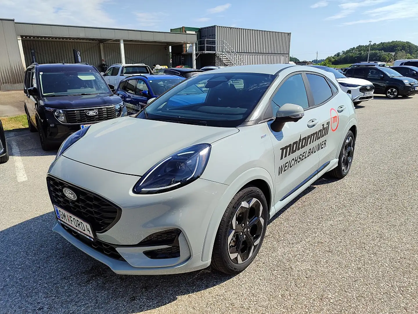 Ford Puma 1,0 EcoBoost Hybrid ST-Line X Grau - 1