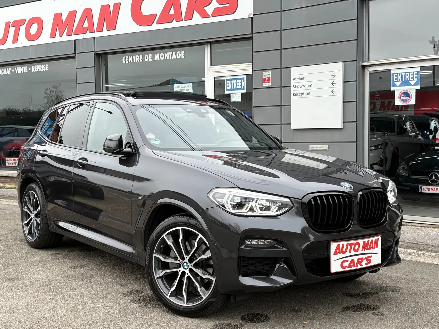 BMW X3 2.0iA xDrive20 M SPORT TOIT OUVRANT CompteurDigit Zwart - 2