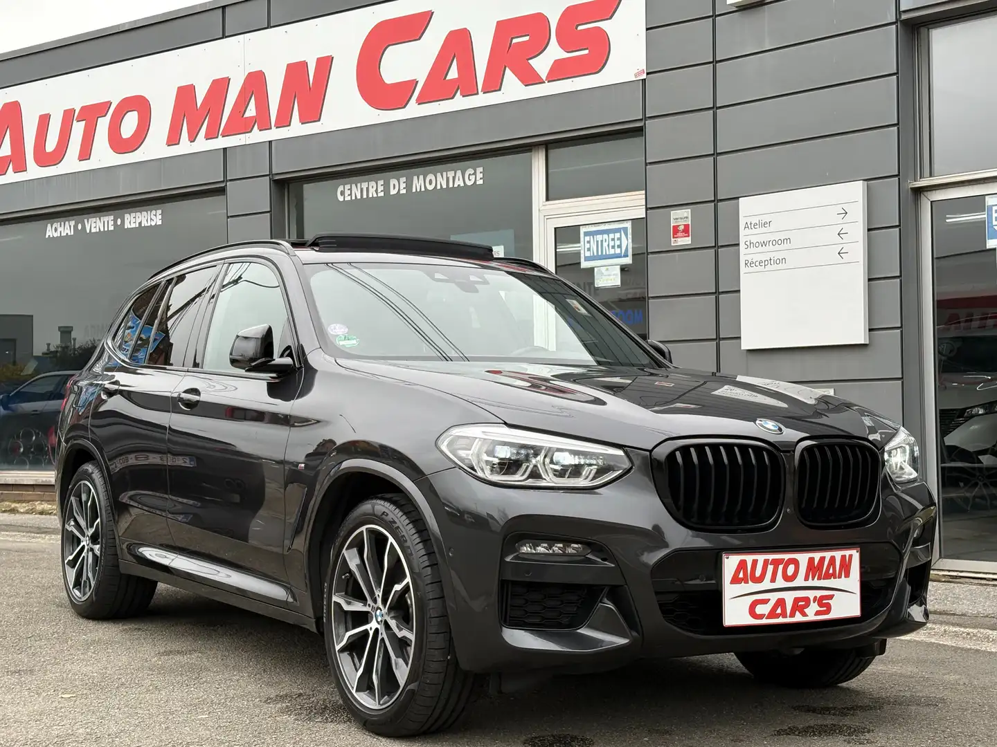 BMW X3 2.0iA xDrive20 M SPORT TOIT OUVRANT CompteurDigit Zwart - 1
