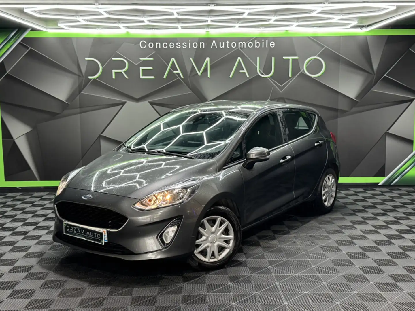 Ford Fiesta 1.0 ECOBOOST 100CH STOP\u0026START BUSINESS 5P EURO6.2 Gris - 1