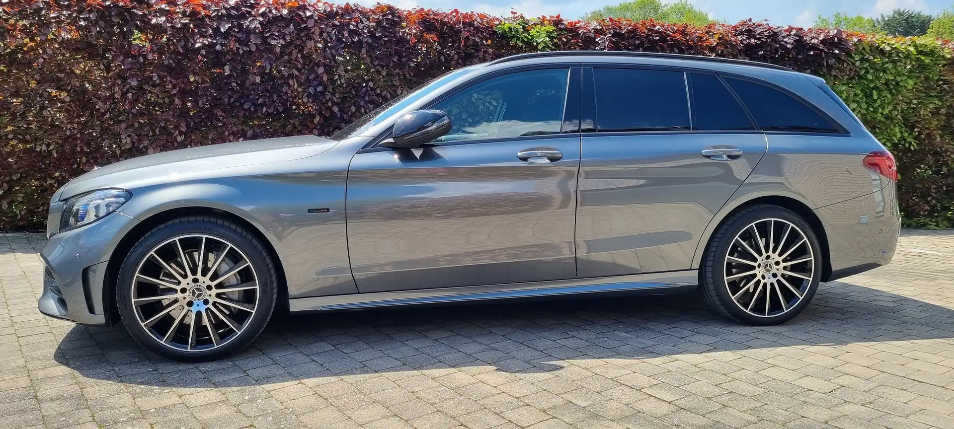 Mercedes-Benz C 300 C300de plugin hybride diesel AMG Line 9G-Tronic Gris - 1