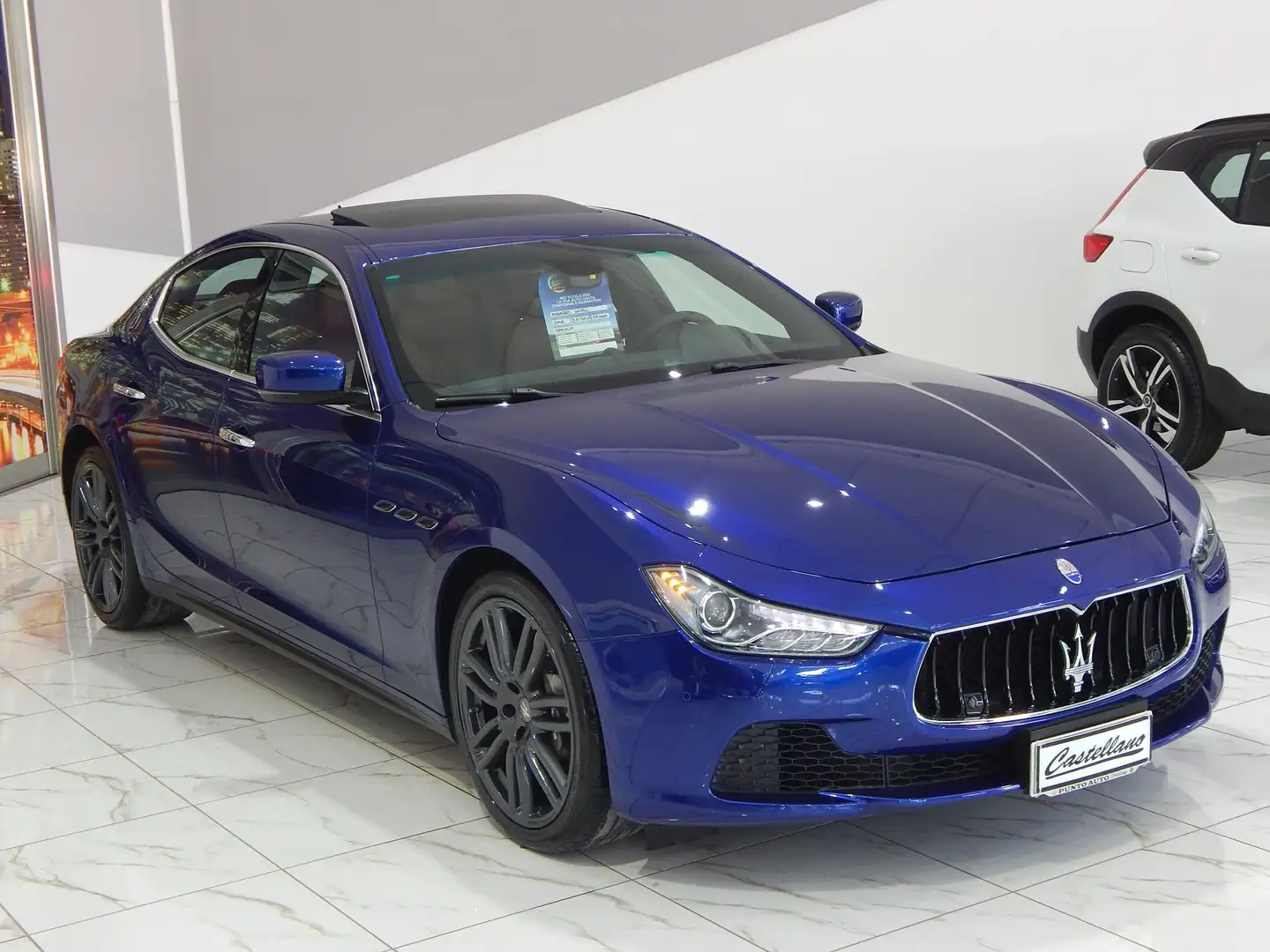 Maserati Ghibli 3.0 V6 ds 250cv Aut. TETTO-NAVI-PELLE-PARK-XENON Azul - 2