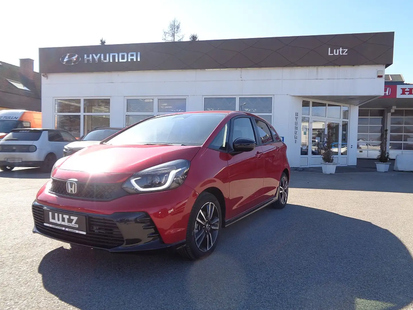 Honda Jazz 1,5 i-MMD Hybrid Advance Sport Aut. Rot - 1
