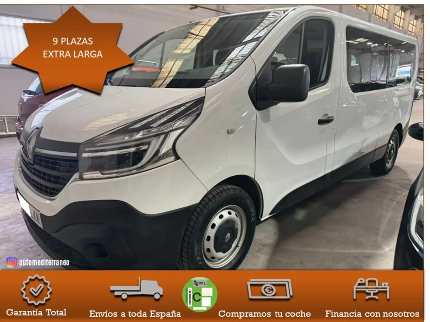 Renault Trafic Passenger L. Energy dCi 88kW(120CV) - 18 Blanc - 1