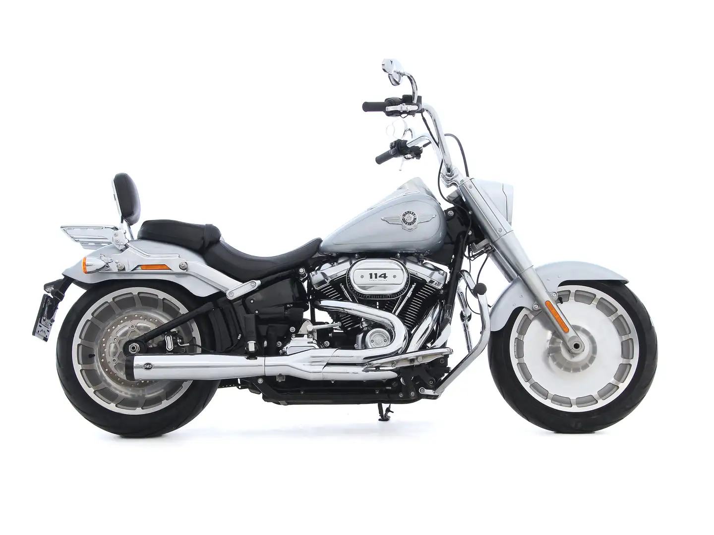 Harley-Davidson Fat Boy FLFBS SOFTAIL FATBOY Gümüş rengi - 2