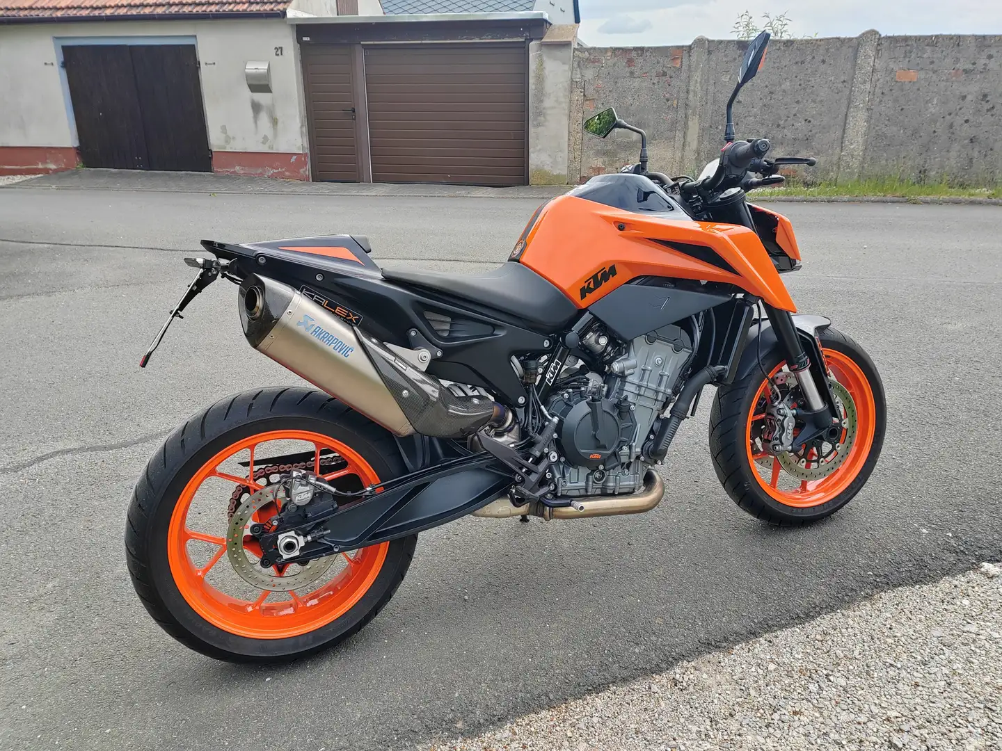 KTM 790 Duke Tech-Paket Akrapovic Orange - 1