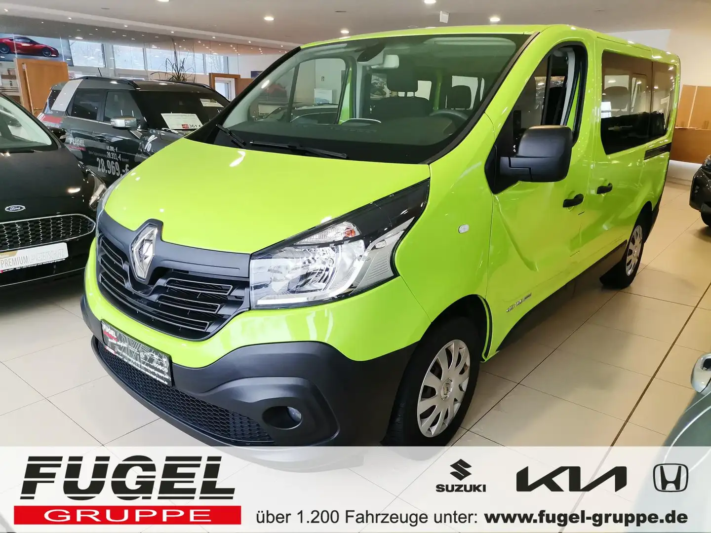Renault Trafic 1.6 dCi Diesel Energy L1H1 8S|RFK|AHK|Navi Grün - 1