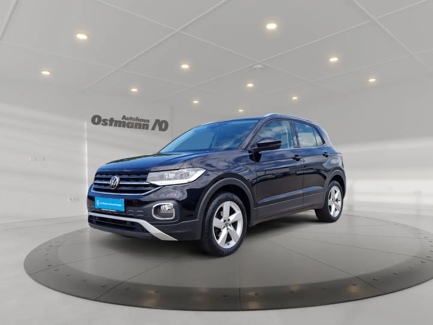 Volkswagen T-Cross 1.0 TSI Style Matrix 2xKlima AHK KlimaA Schwarz - 1