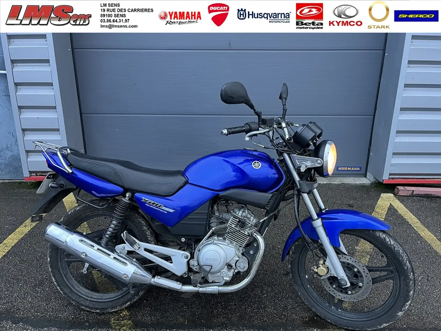 Yamaha YBR 125 Blau - 1