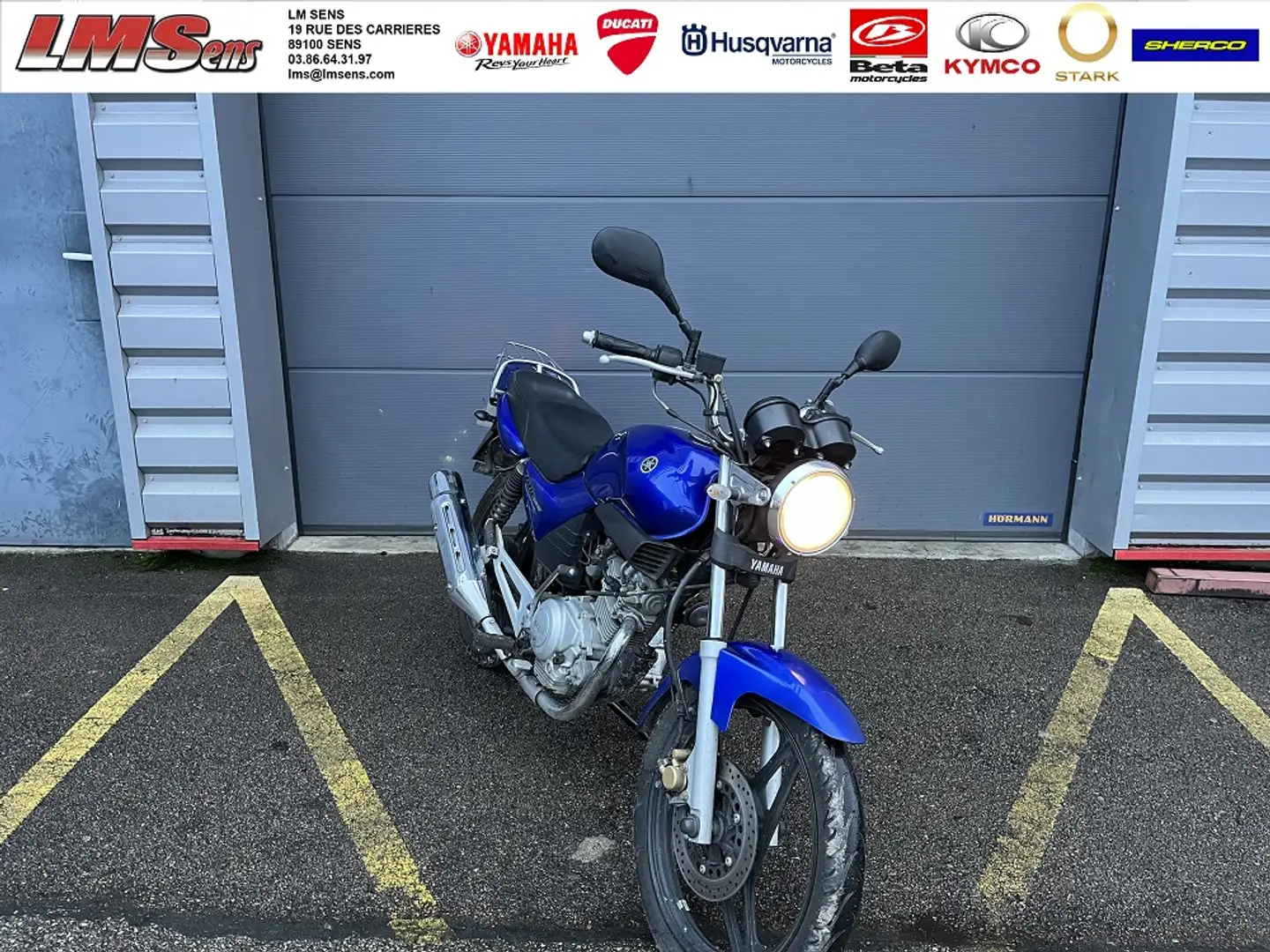 Yamaha YBR 125 Blau - 2