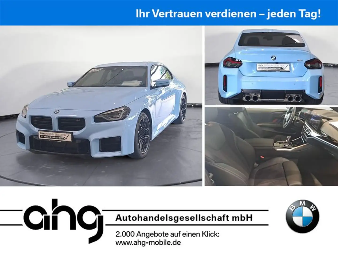 BMW M2 Coupe Sport Aut. Adaptives Fahrwerk Adaptive Albastru - 1