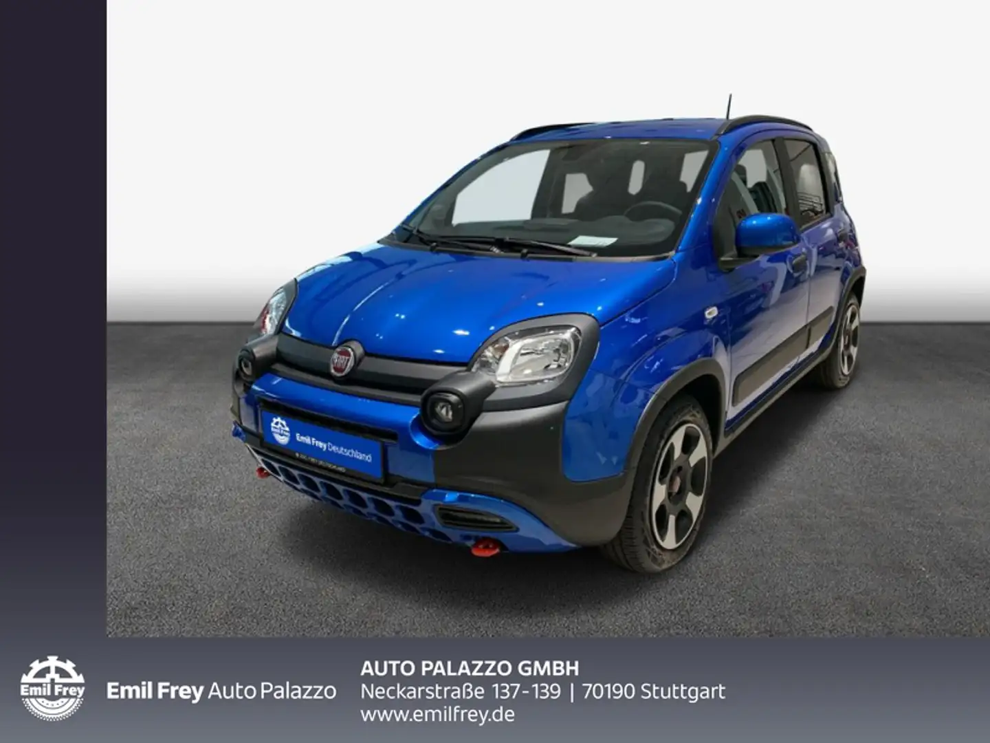 Fiat Panda Cross 1.0 Hybrid 70PS Bleu - 1