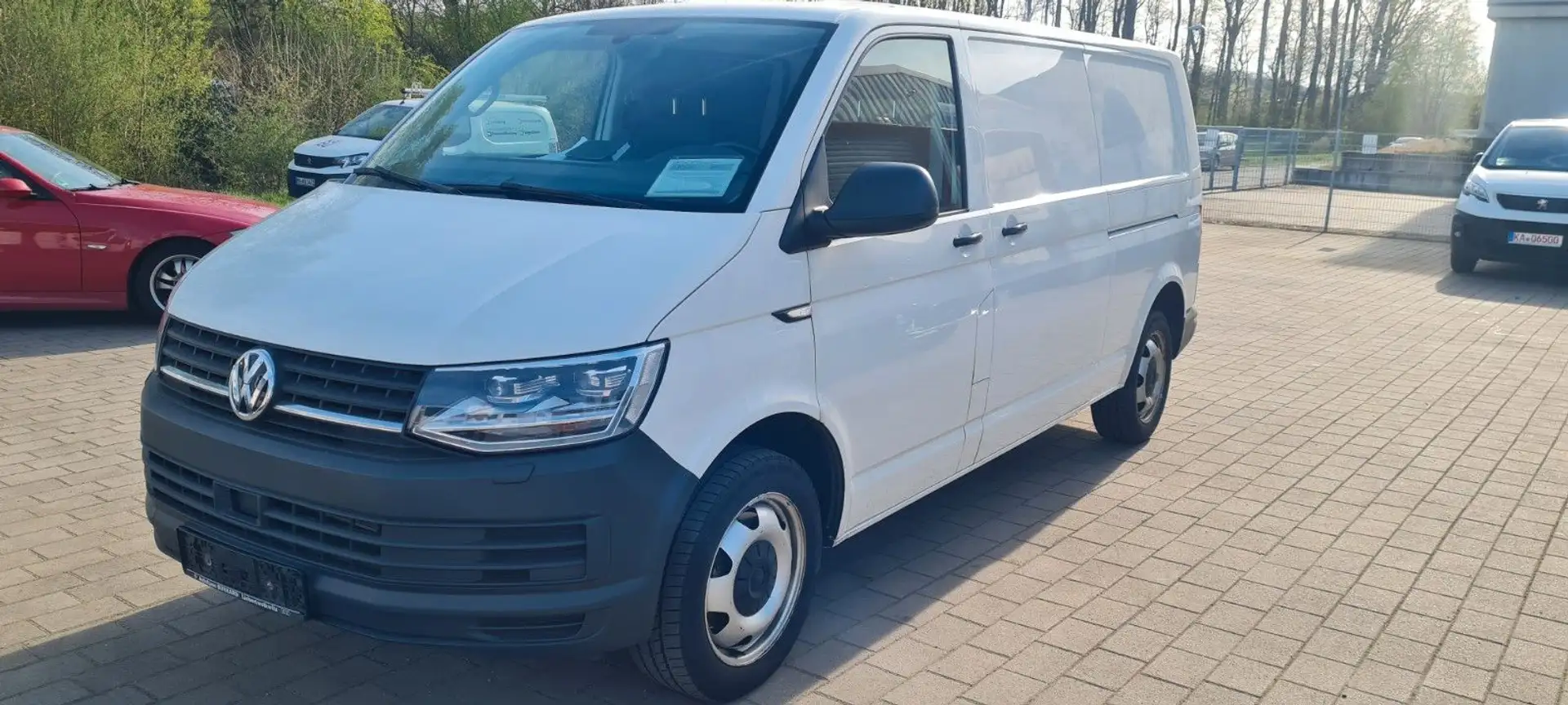 Volkswagen T6 Transporter Kasten LR2xSchiebetüre AHK Autom. Weiß - 2