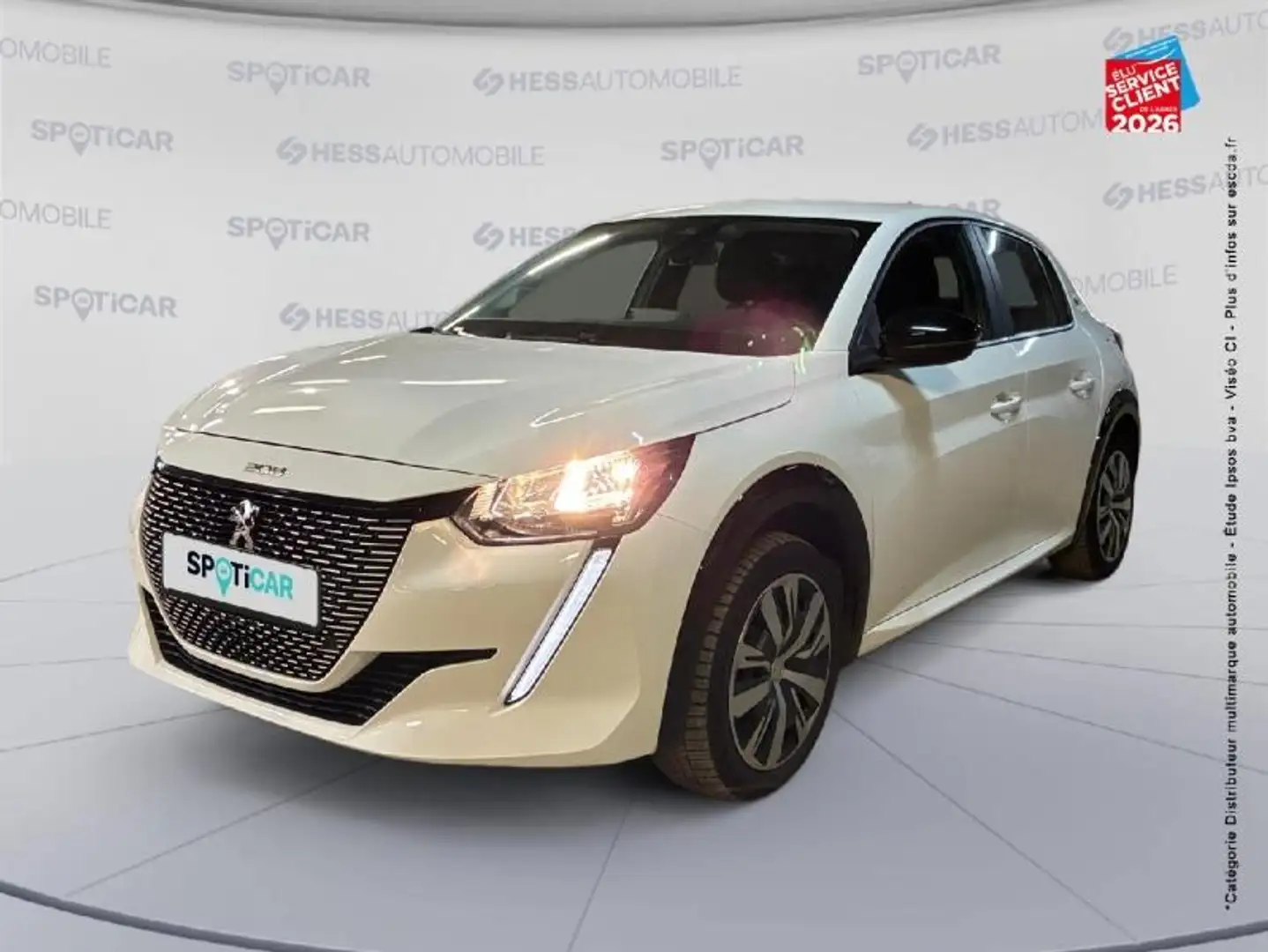 Peugeot e-208 e-208 136ch Active CarPlay Weiß - 1