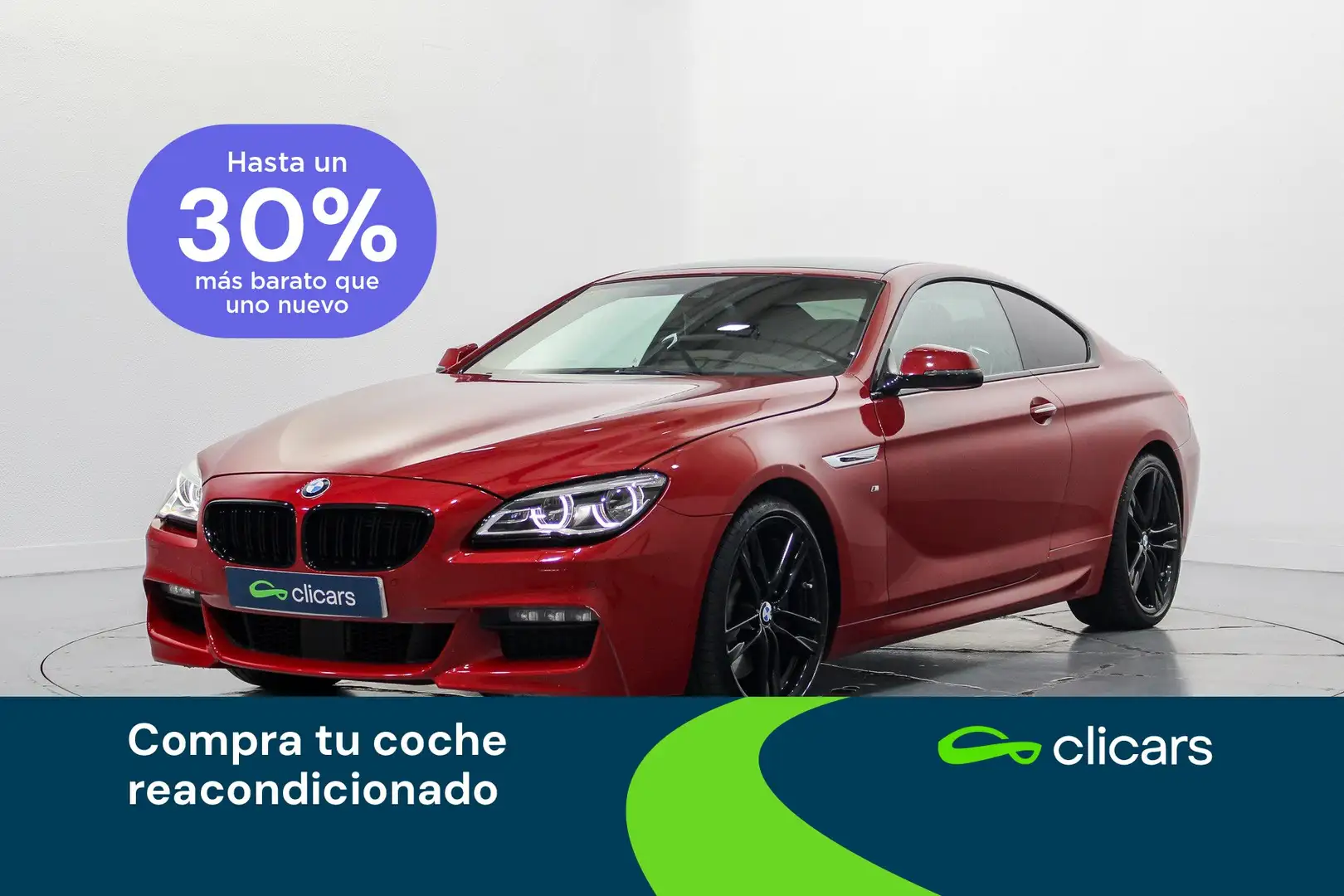 BMW 650 650iA Coupé xDrive Rouge - 1