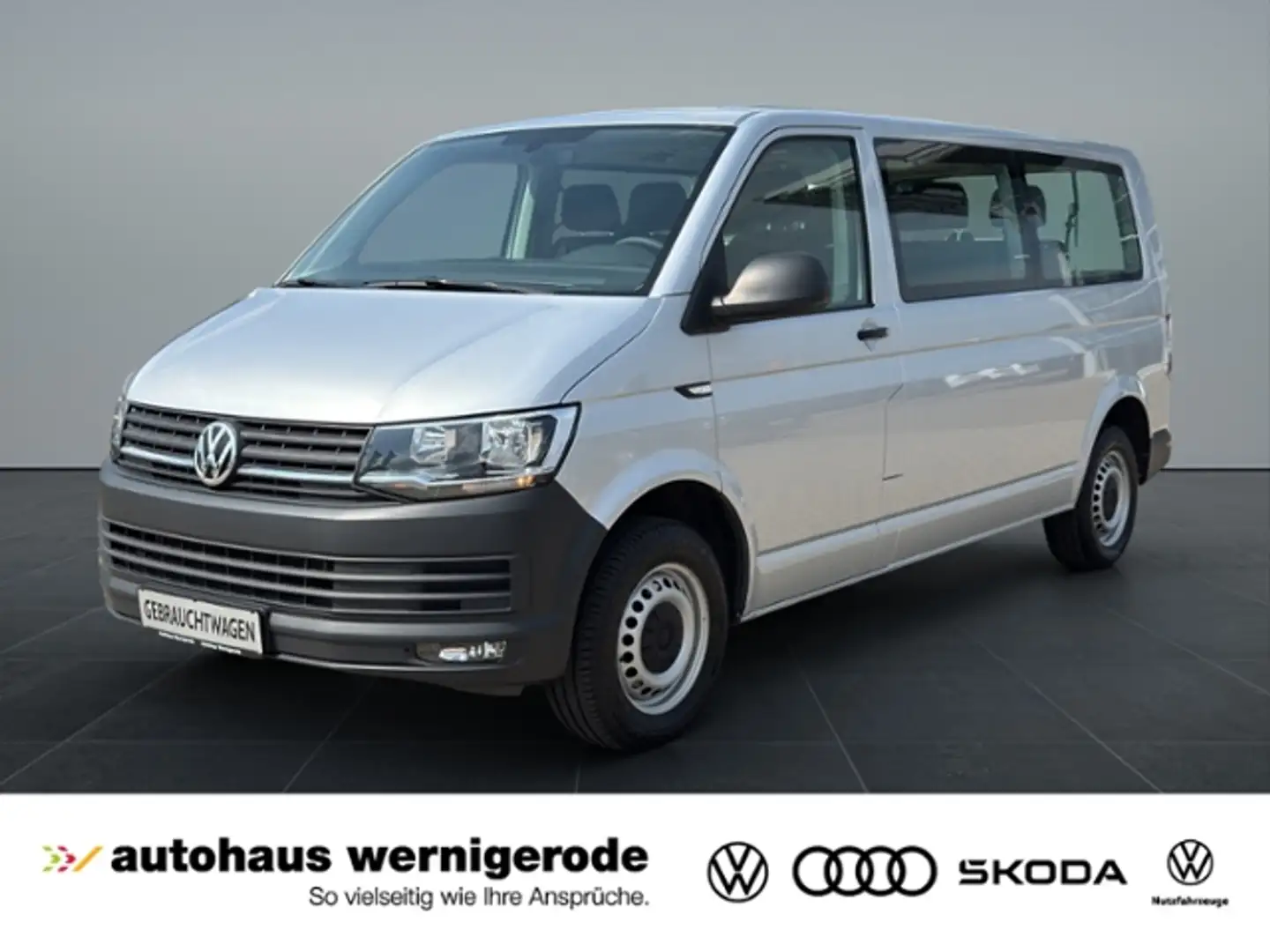 Volkswagen T6 Caravelle Trendline 2.0 TDI LR, Klima, 9-Sitze Silber - 1
