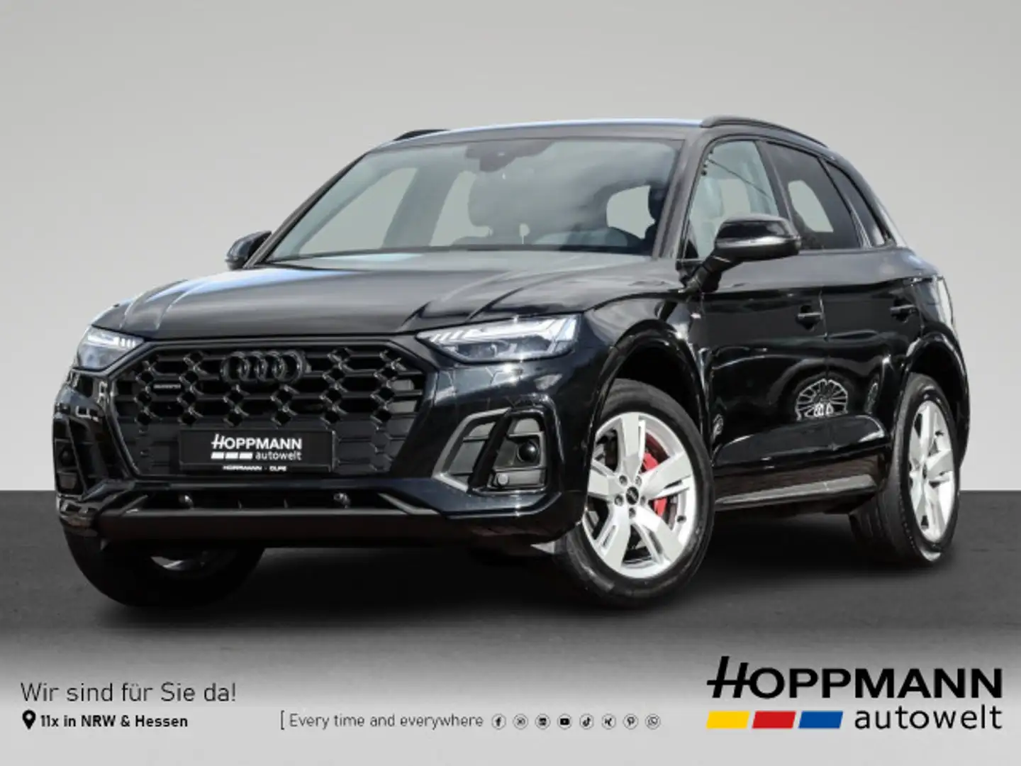 Audi Q5 55 TFSI e quattro edition one S-Line AHK MATRIX NA Schwarz - 1