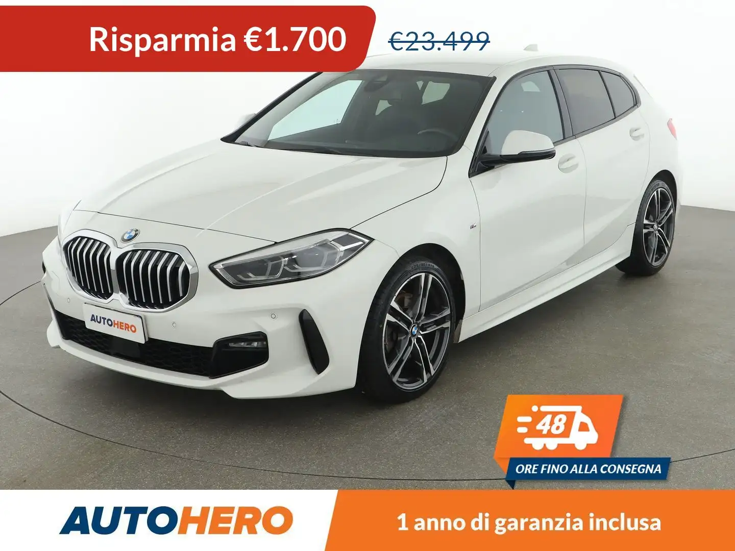 BMW 116 116d Msport Bianco - 1