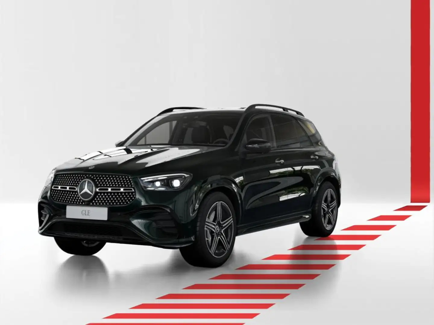 Mercedes-Benz GLE 450 AMG 4M 360° KAM NAVI SHZ PANO LED KLIMA Zelená - 1