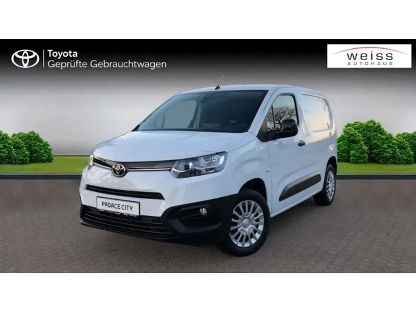 Toyota Proace City 1,5l D 100PS Meister L1 EPH Temp Cam Weiß - 1