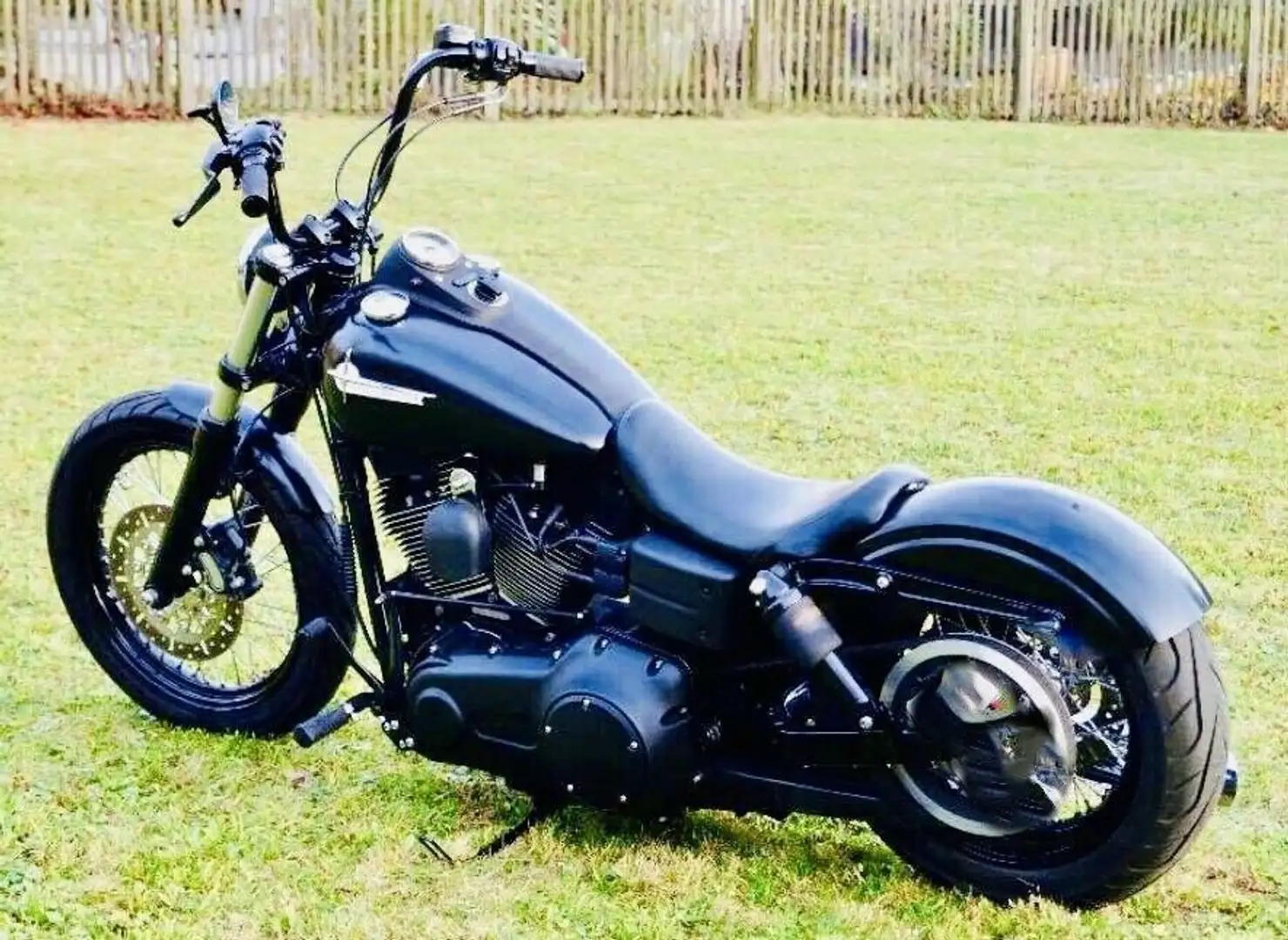 Harley-Davidson Custom Bike Czarny - 1