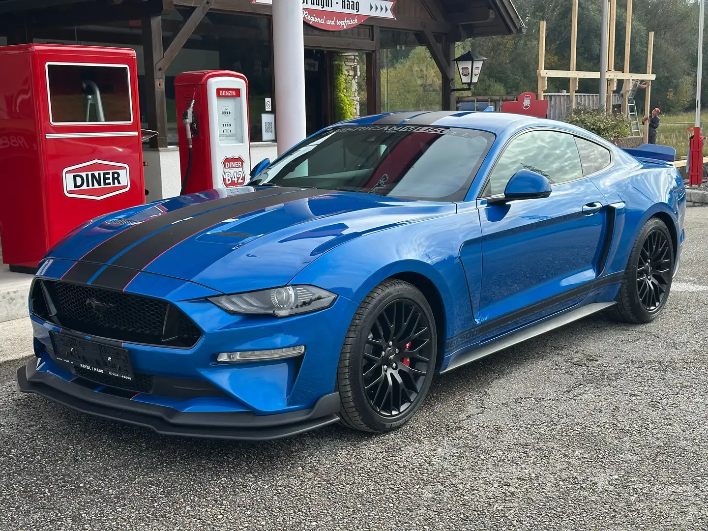 Ford Mustang Mustang 5,0 Ti-VCT V8 GT Blau - 1