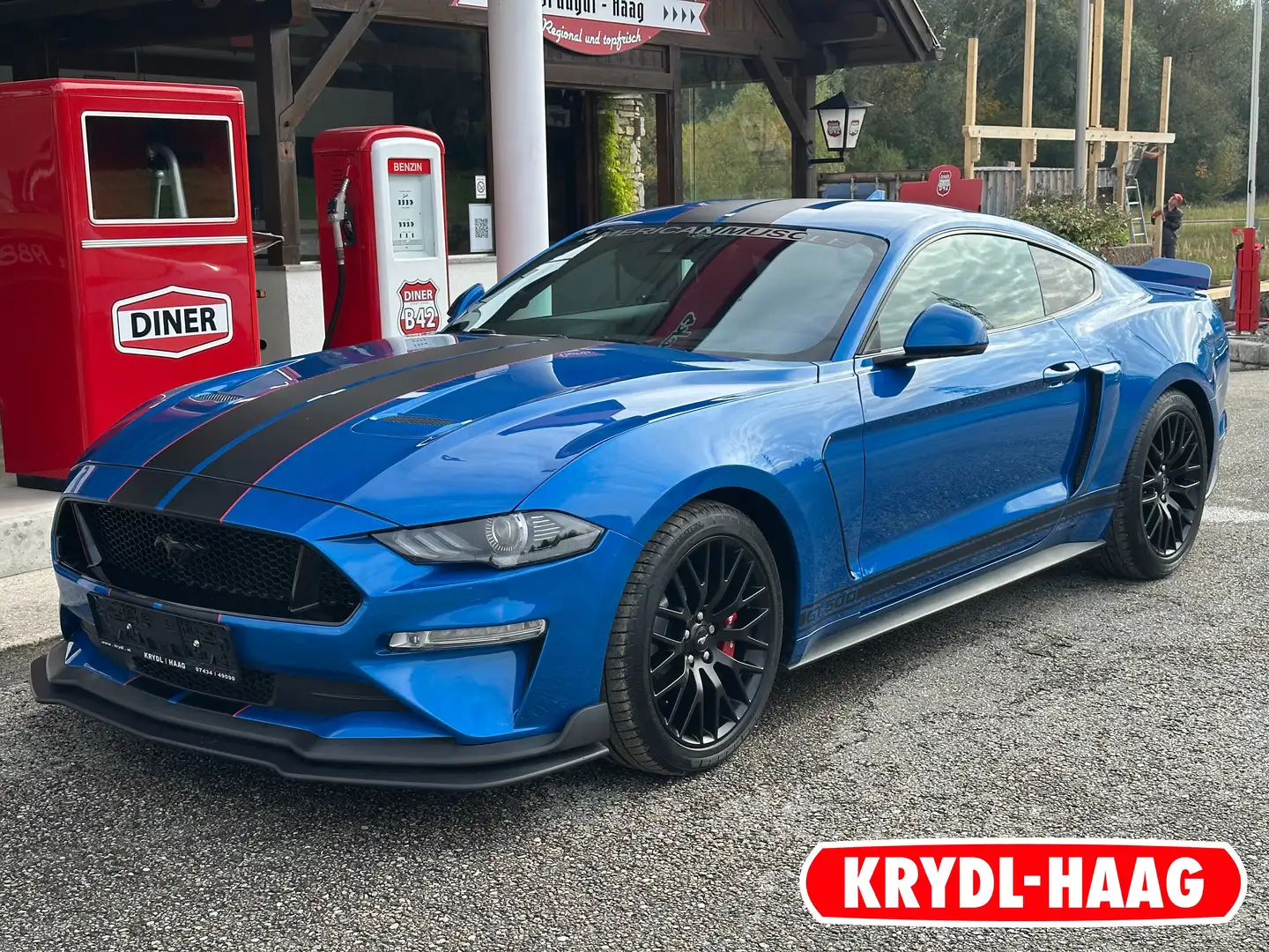 Ford Mustang Mustang 5,0 Ti-VCT V8 GT Blau - 1