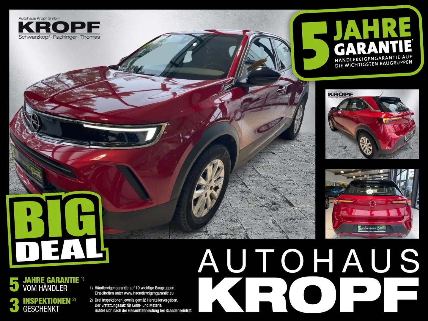 Opel Mokka-E Mokka e Edition ACC+LED+Navi+SHZ+Fernlichtass. Rot - 1