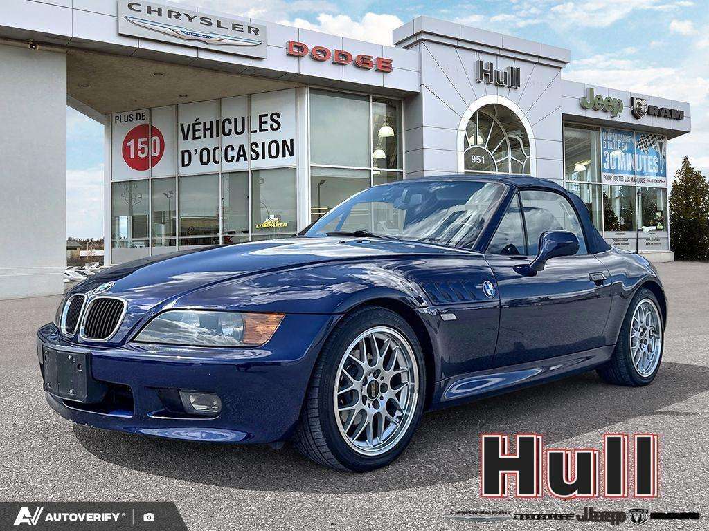 Blue 1998 BMW Z3 Convertible Manual