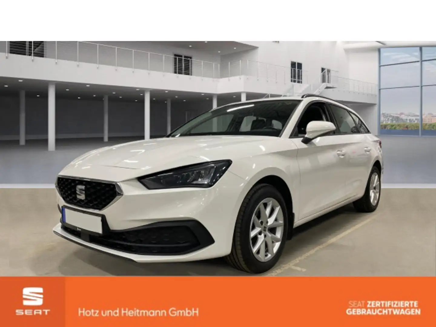 SEAT Leon ST 1.0 eTSI DSG Style CLIMATR/LED/SITZHZ Weiß - 1