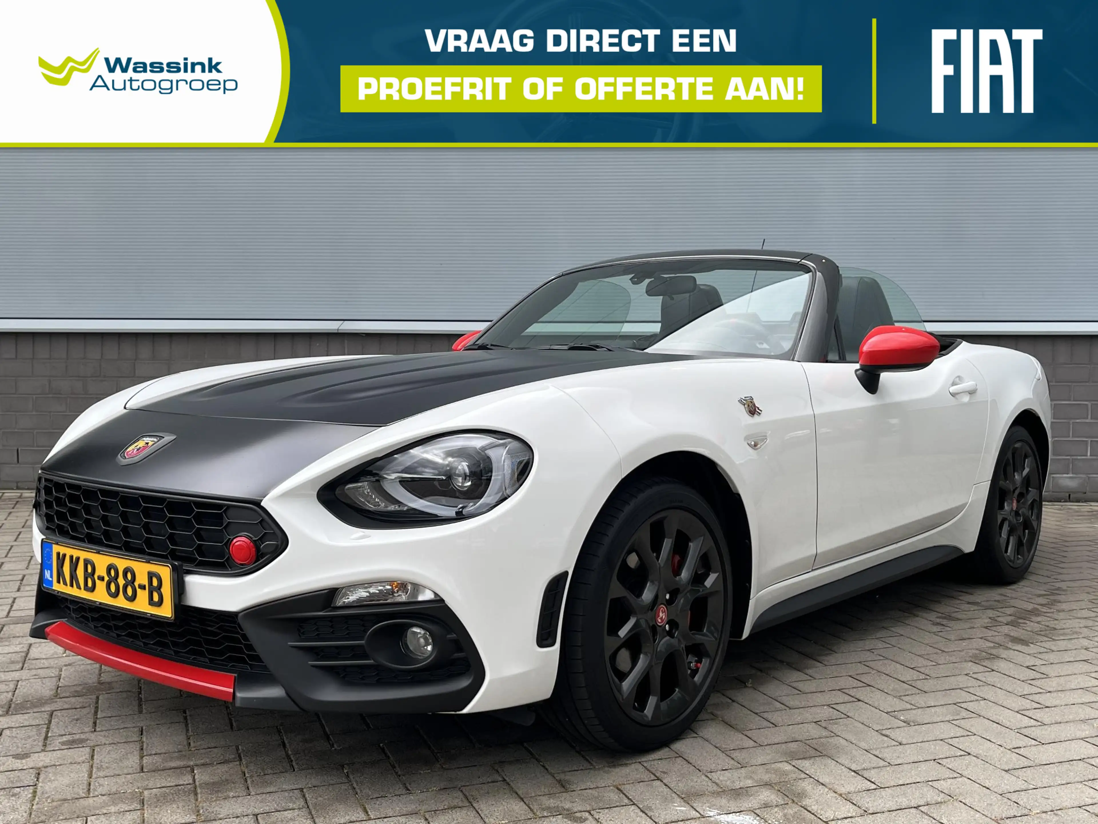 Fiat 124 Spider Abarth 1.4 MultiAir Turbo Automaat | Volledige his
