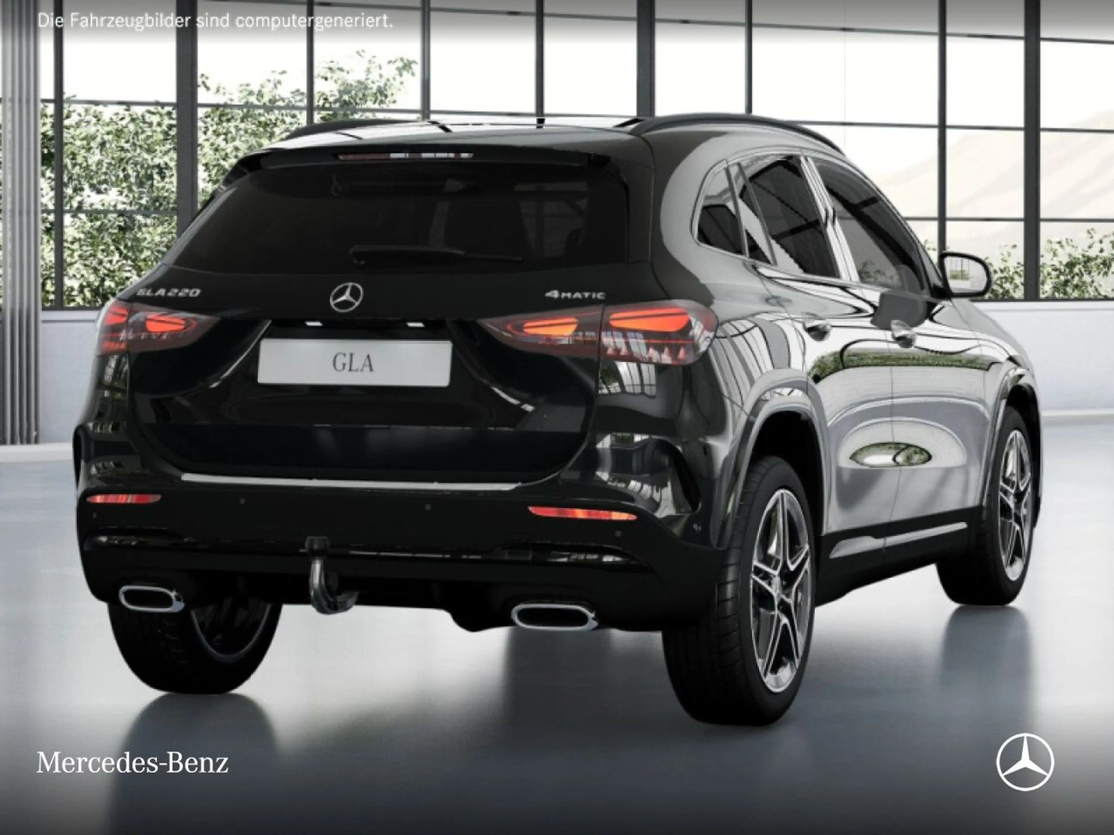 Mercedes-Benz GLA 220 4M AMG+NIGHT+AHK+MULTIBEAM+KAMERA+19"+TOTW — photo 4