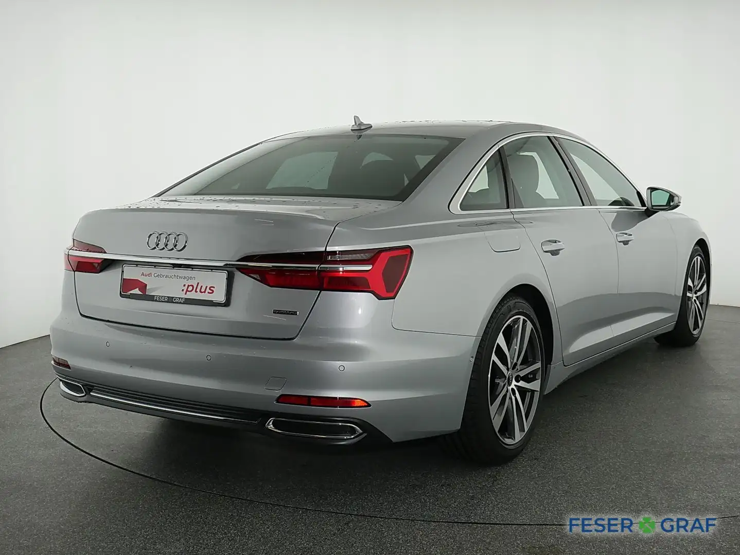 Audi A6 50 TDI HuD/ACC+Stadt/Pano/Luft/Air/Standhz Silber - 2