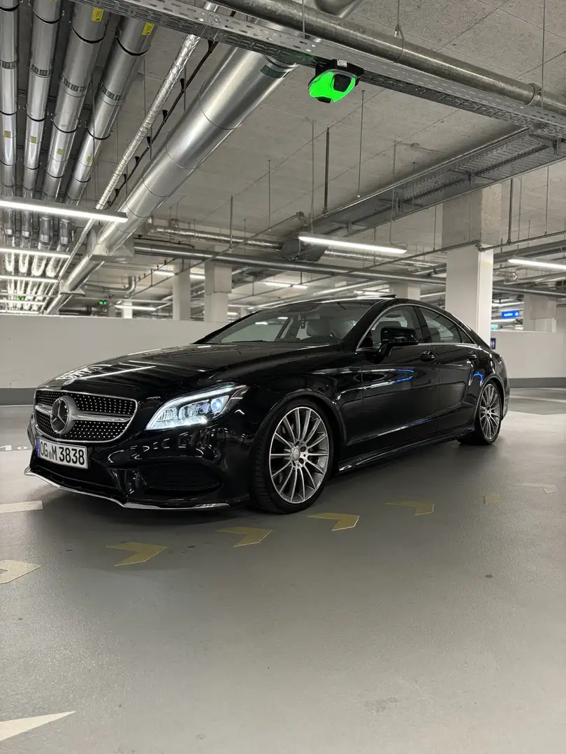 Mercedes-Benz CLS 350 CLS 350d BlueTec Facelift TOP GEPFLEGT Schwarz - 2