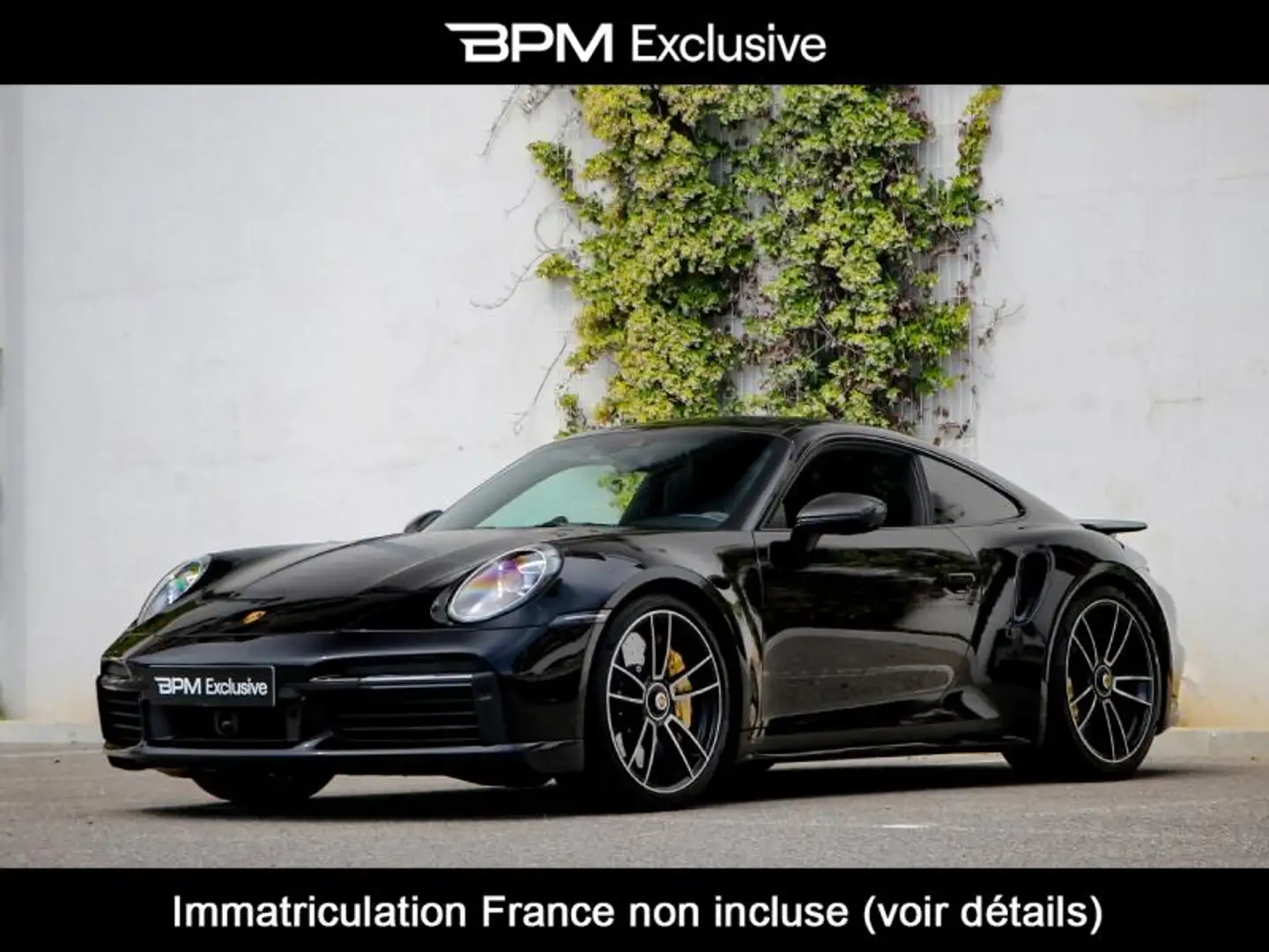 Porsche 911 3.7 650ch Turbo S PDK Noir - 1