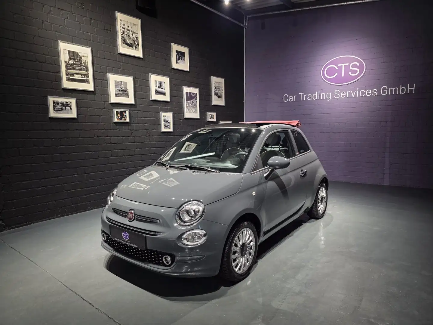 Fiat 500C / Top Zustand Grau - 2