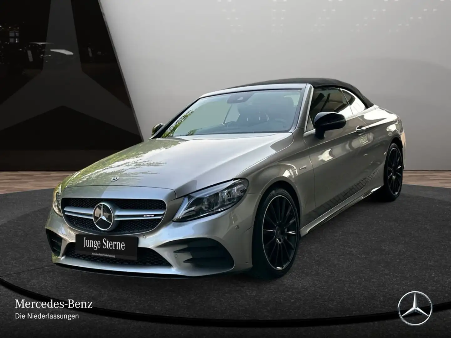 Mercedes-Benz C 43 AMG C 43 Cabrio 4M AMG+NIGHT+MULTIBEAM+KAMERA+KEYLESS Silber - 2